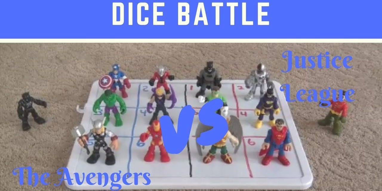 Dice Battle | The Avengers v. Justice League | Season 1  Episode 4