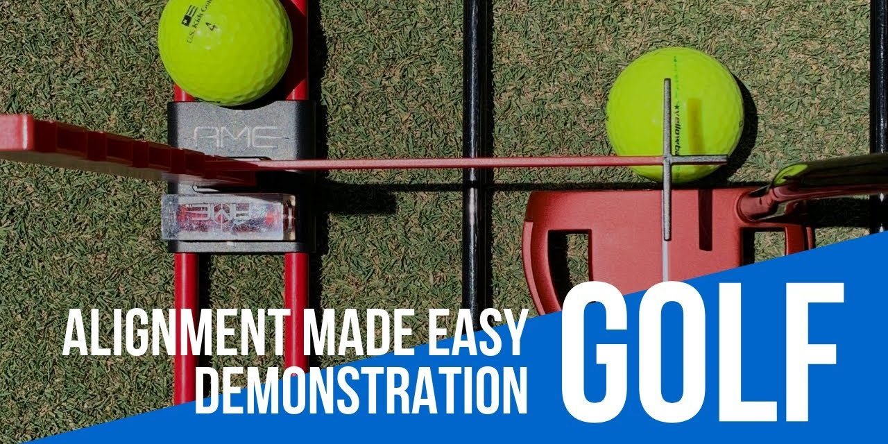 Alignment Made Easy Demonstration | Putting & Short Game