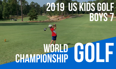 US KIDS GOLF World Championship 2019 | Boys 7 (Mid Pines) Practice Round | Goblin Jor